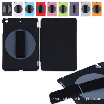 Hot sales Special design rotating 360 degree handheld case arm band case for ipad mini